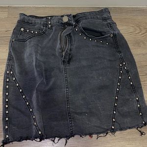 Forever 21 black denim skirt—worn twice!
